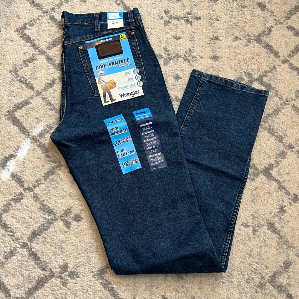 Wrangler | 34x38 blue jeans